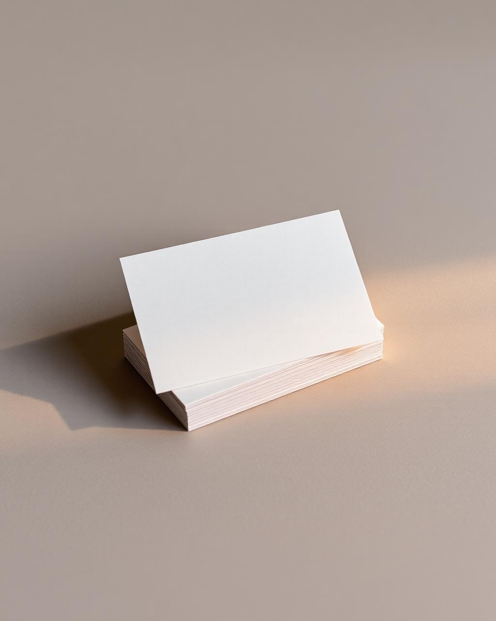 Embossed Business Card